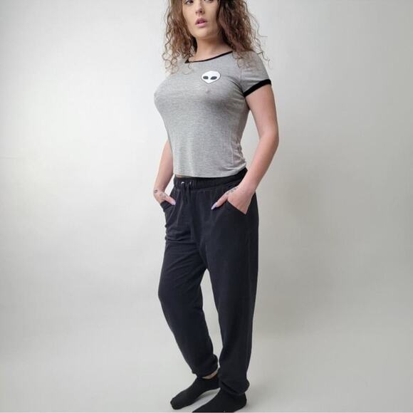 Zelos Black Jogger Pants - Picture 1 of 9